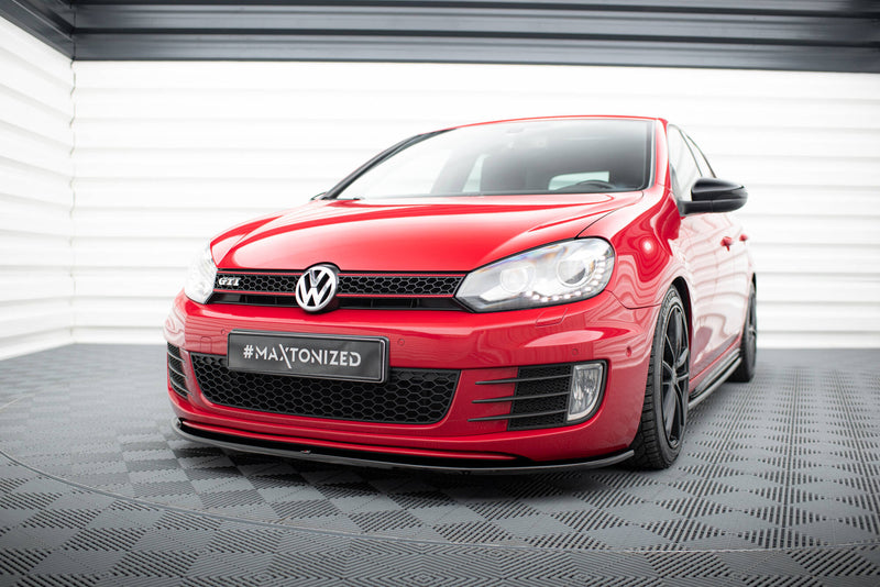 Maxton Design Front Diffuser Ver. 2 VW Golf VI GTI