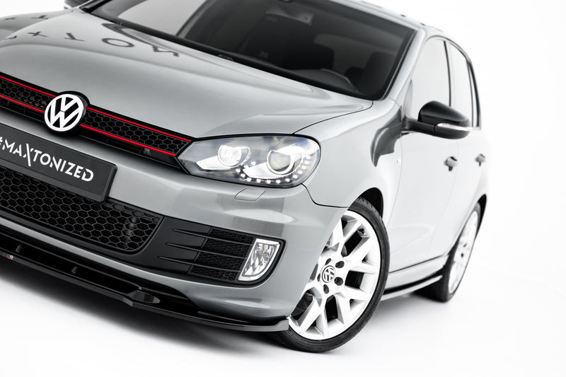 Maxton Design Front Diffuser VW Golf VI GTI 35th
