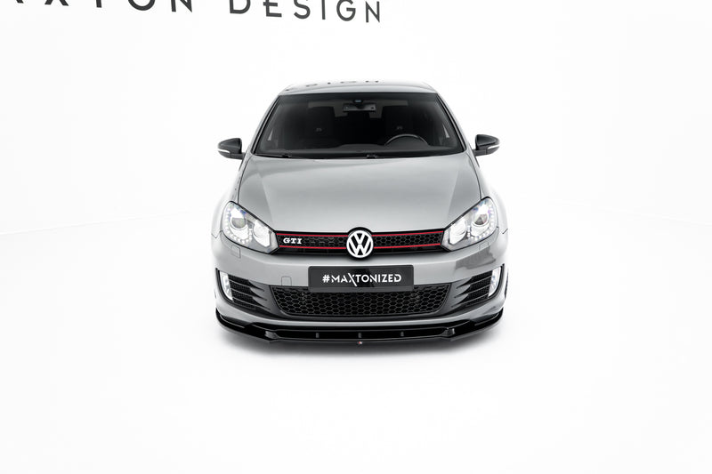 Maxton Design Front Diffuser VW Golf VI GTI 35th