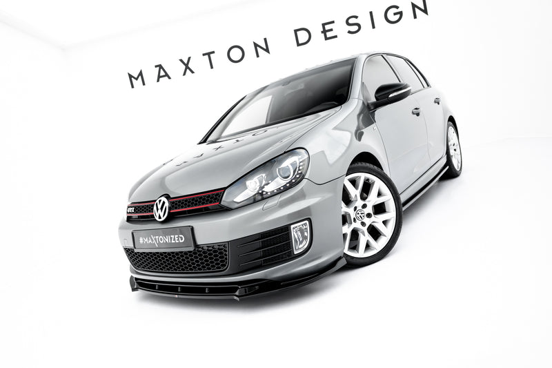 Maxton Design Front Diffuser VW Golf VI GTI 35th