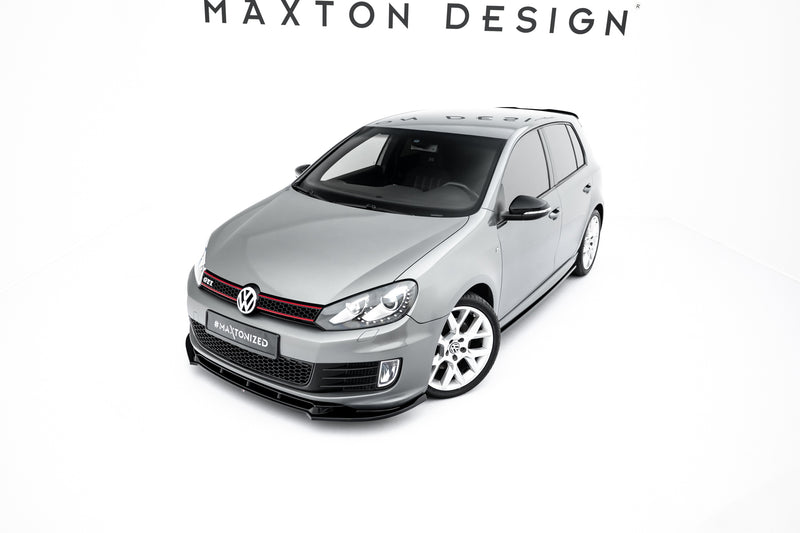 Maxton Design Front Diffuser VW Golf VI GTI 35th