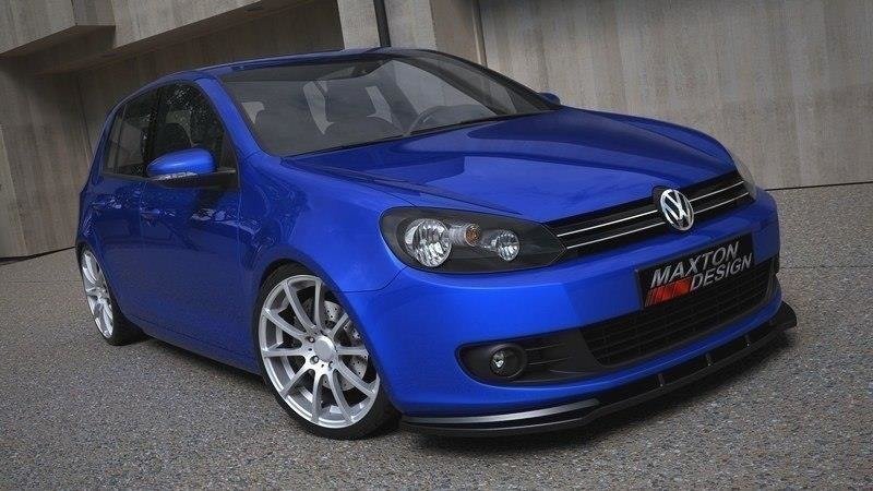 Maxton Design Front Diffuser VW Golf VI
