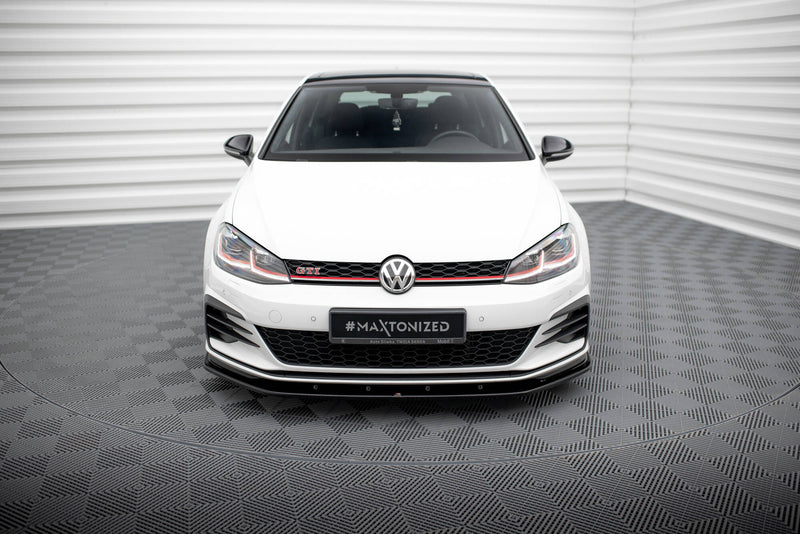 Maxton Design Front Diffuser VW Golf VII GTI Facelift V.1