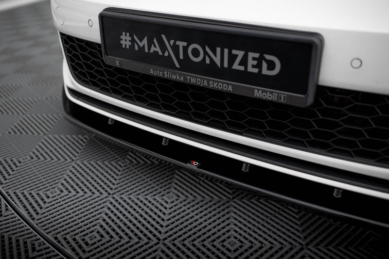 Maxton Design Front Diffuser VW Golf VII GTI Facelift V.1