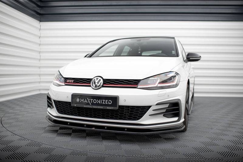 Maxton Design Front Diffuser VW Golf VII GTI Facelift V.1