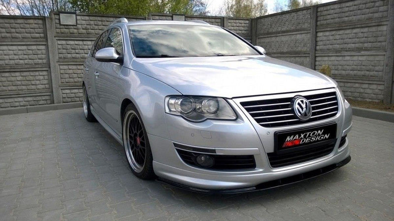 Maxton Design Front Diffuser VW Passat B6 R-Line