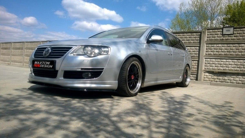 Maxton Design Front Diffuser VW Passat B6 R-Line