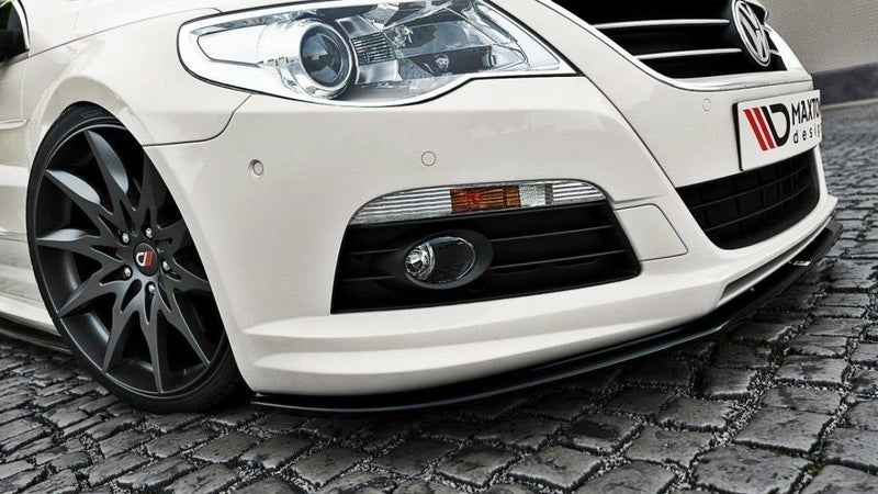 Maxton Design Front Diffuser VW Passat CC R36 R-Line (Pre-Facelift)