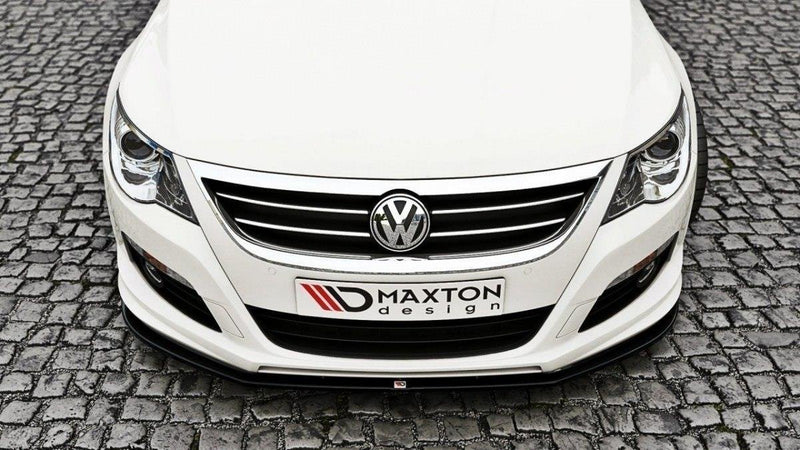 Maxton Design Front Diffuser VW Passat CC R36 R-Line (Pre-Facelift)