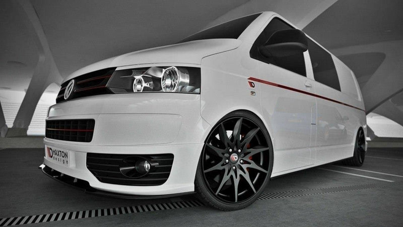 Maxton Design Front Diffuser VW T5 Sportline