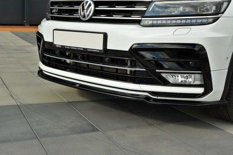 Maxton Design Front Diffuser VW Tiguan Mk2 R-Line