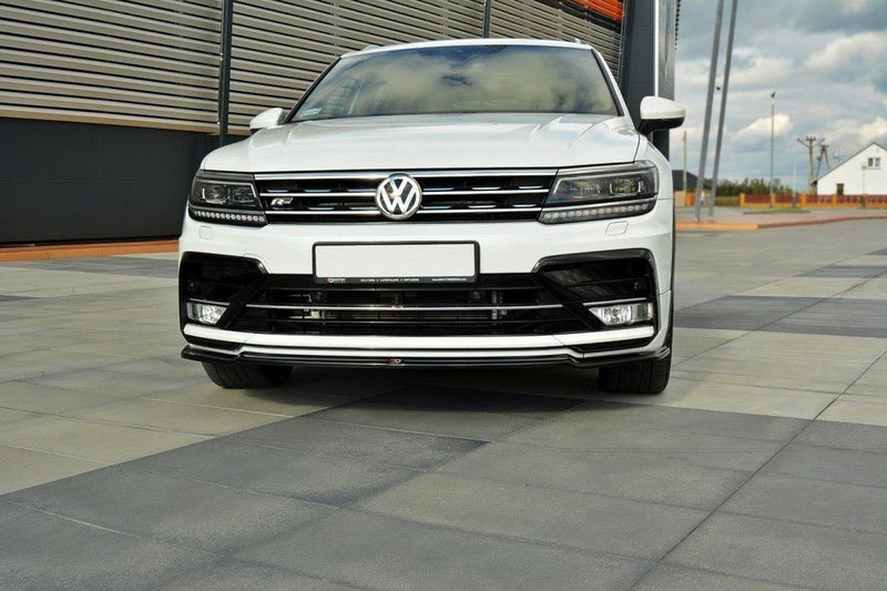 Maxton Design Front Diffuser VW Tiguan Mk2 R-Line