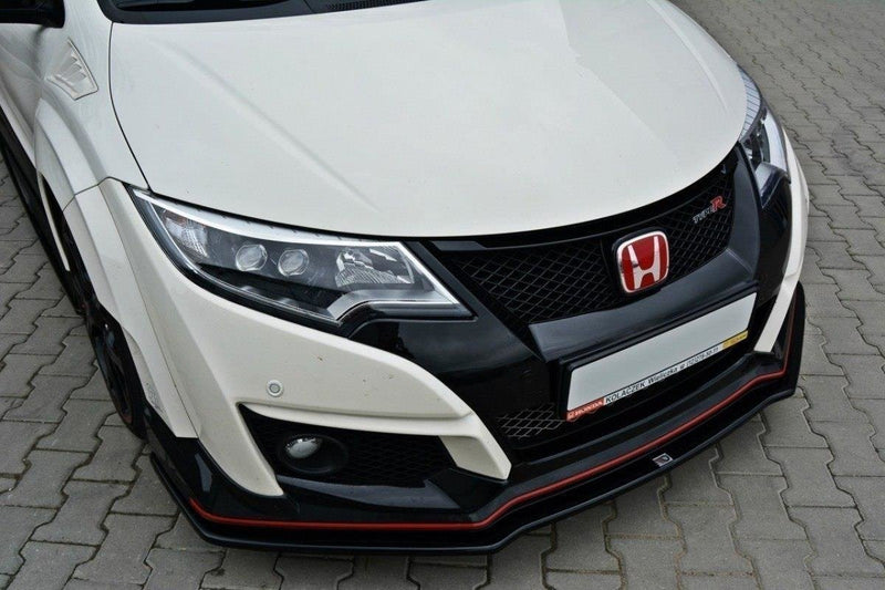 Maxton Design Front Diffuser v.1 Honda Civic IX Type R