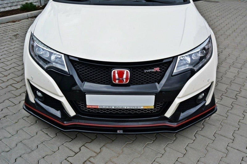 Maxton Design Front Diffuser v.1 Honda Civic IX Type R