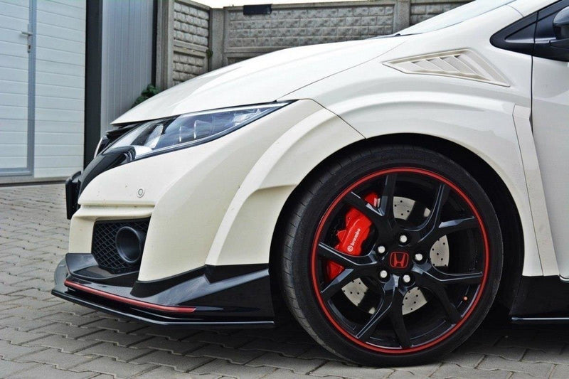 Maxton Design Front Diffuser v.1 Honda Civic IX Type R
