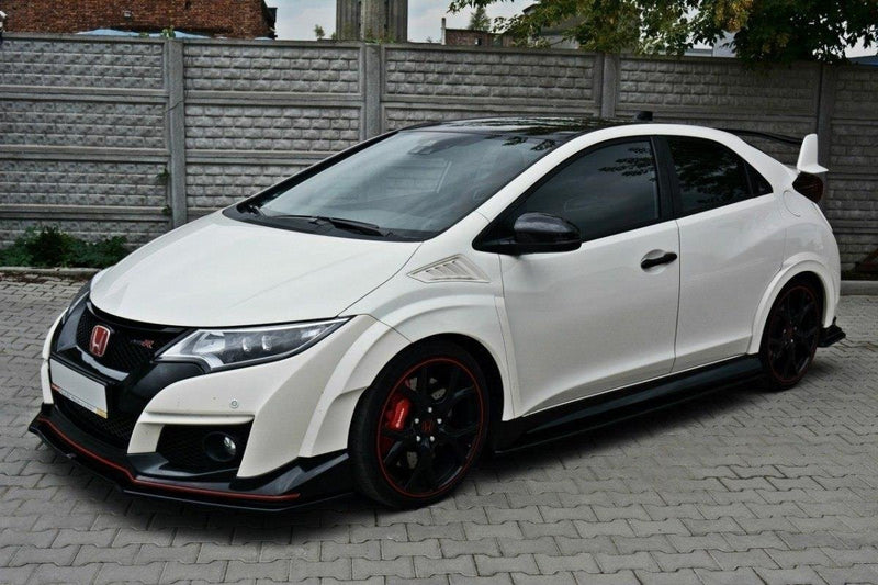 Maxton Design Front Diffuser v.1 Honda Civic IX Type R