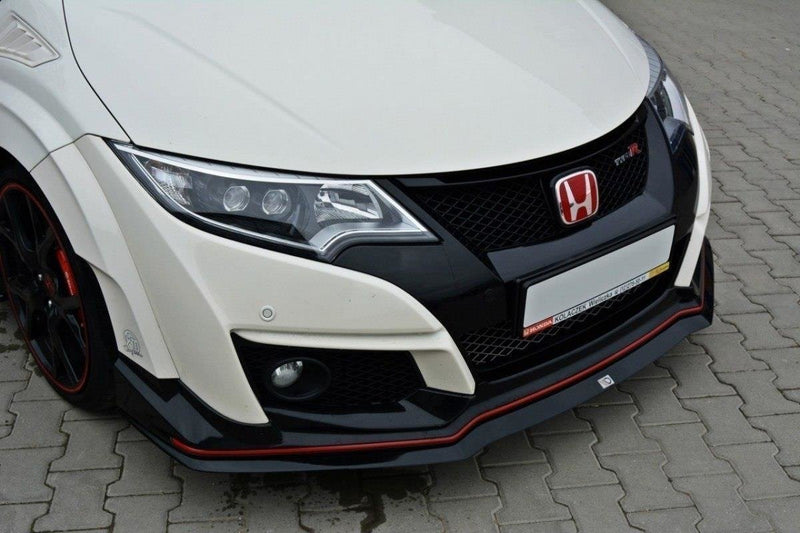 Maxton Design Front Diffuser v.2 Honda Civic IX Type R