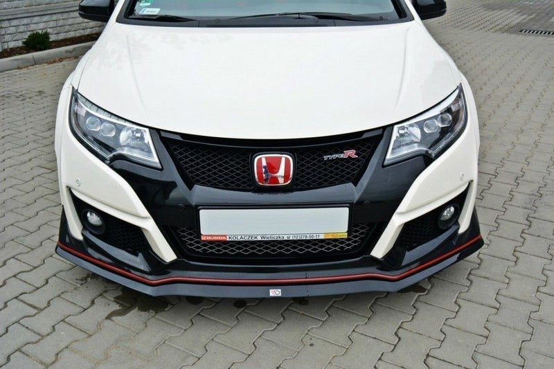 Maxton Design Front Diffuser v.2 Honda Civic IX Type R