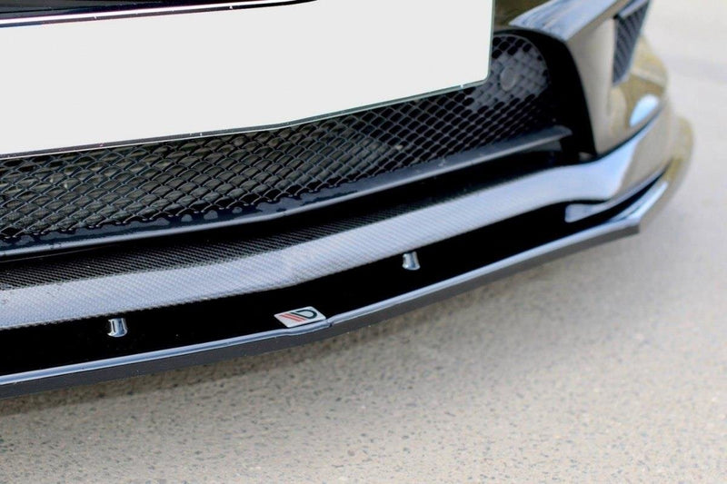 Maxton Design Front Diffuser v.2 Mercedes CLA 45 AMG C117 (Pre-Facelift)