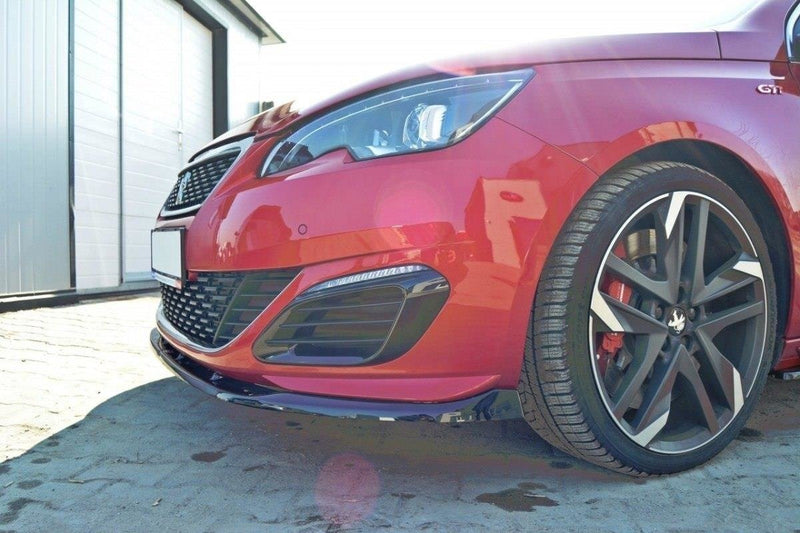 Maxton Design Front Diffuser v.2 PEUGEOT 308 II GTI