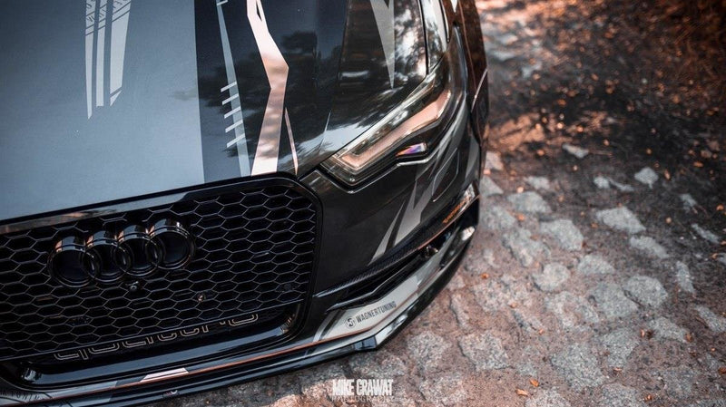 Maxton Design Rahmen für Leuchten Audi S6 / A6 S-Line C7