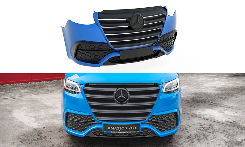 Maxton Design Front Bumper Mercedes-Benz Sprinter Mk3