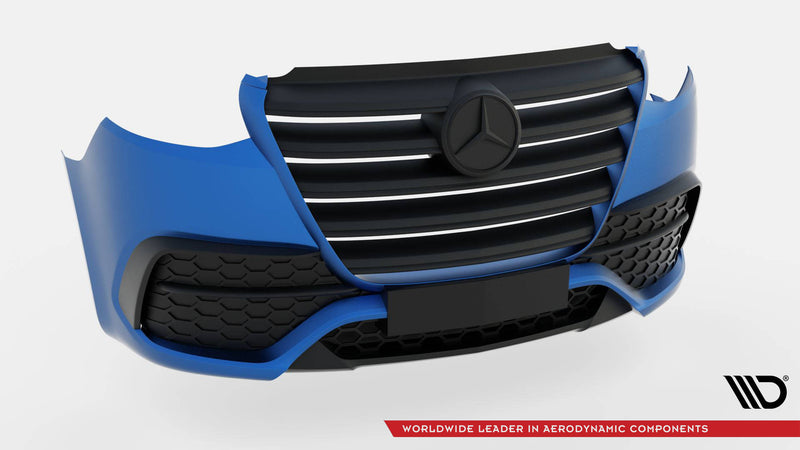 Maxton Design Front Bumper + Splitter Mercedes-Benz Sprinter Mk3