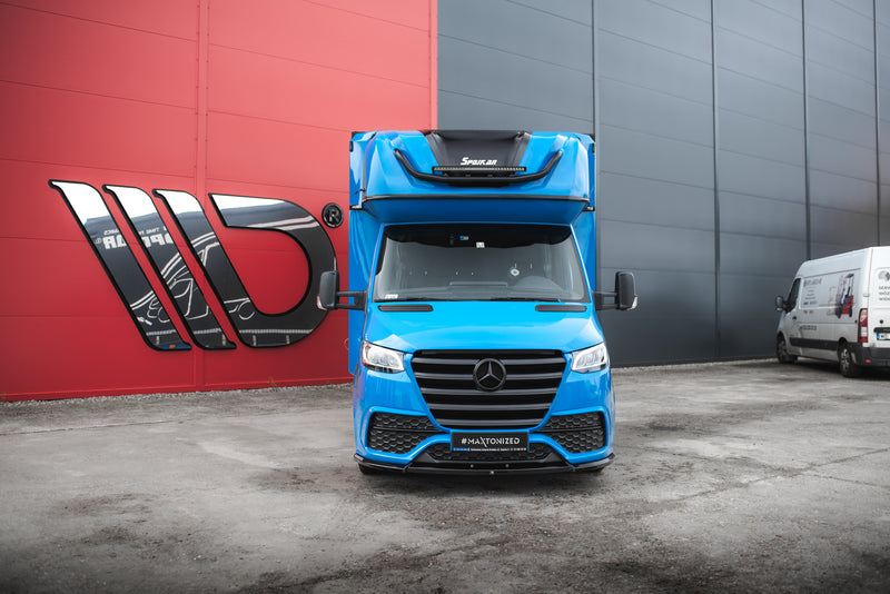 Maxton Design Front Bumper + Splitter Mercedes-Benz Sprinter Mk3
