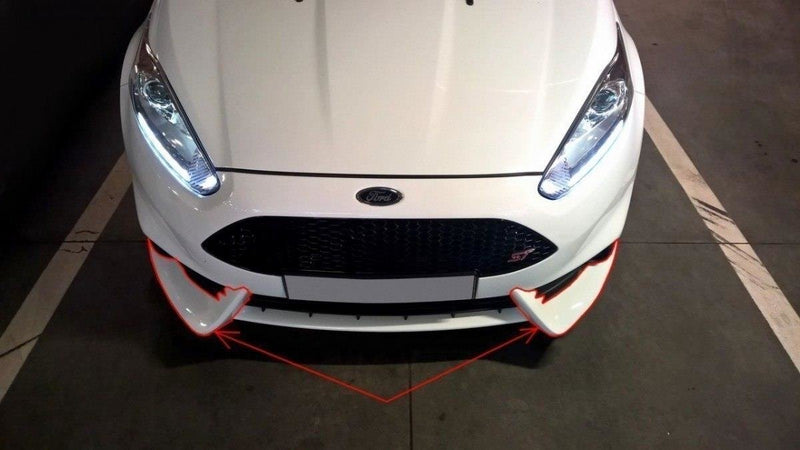 Maxton Design Front Splitter Ford Fiesta ST Mk7 FL
