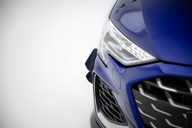 Maxton Design Stoßstangenflügel vorne (Canards) Audi A3 S-Line Sedan / S3 Sedan 8Y Facelift