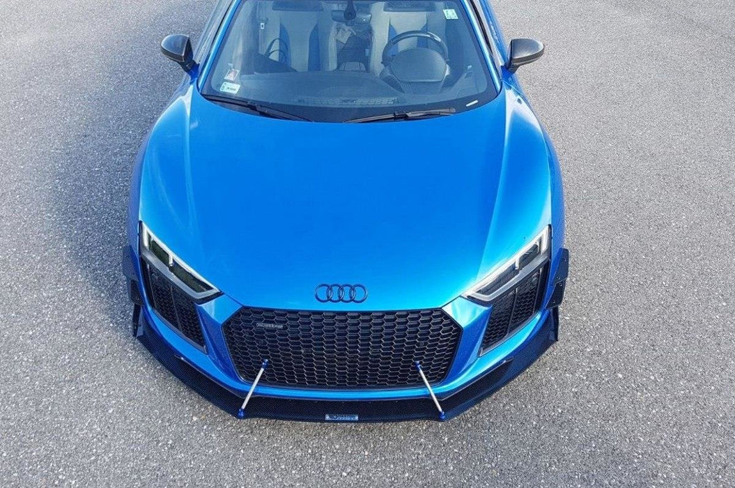 Maxton Design Ailes de pare-chocs avant (Canards) Audi R8 Mk.2