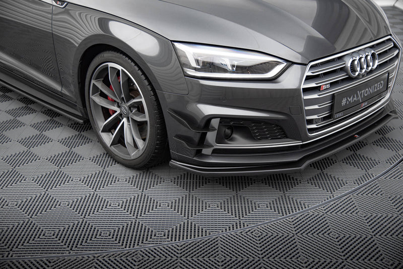 Maxton Design Stoßstangenflügel vorne (Canards) Audi S5 / A5 S-Line Coupe / Sportback F5
