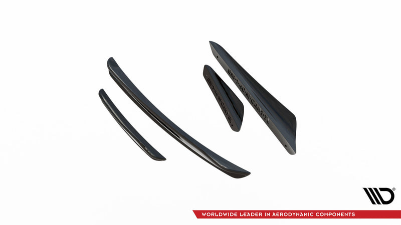 Maxton Design Stoßstangenflügel vorne (Canards) BMW 1 M-Pack / M135i / 128ti F40