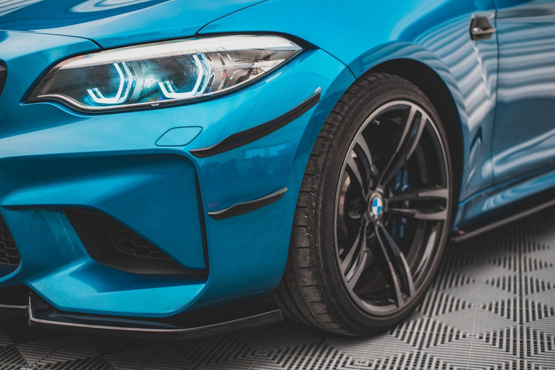 Maxton Design Stoßstangenflügel vorne (Canards) BMW M2 F87