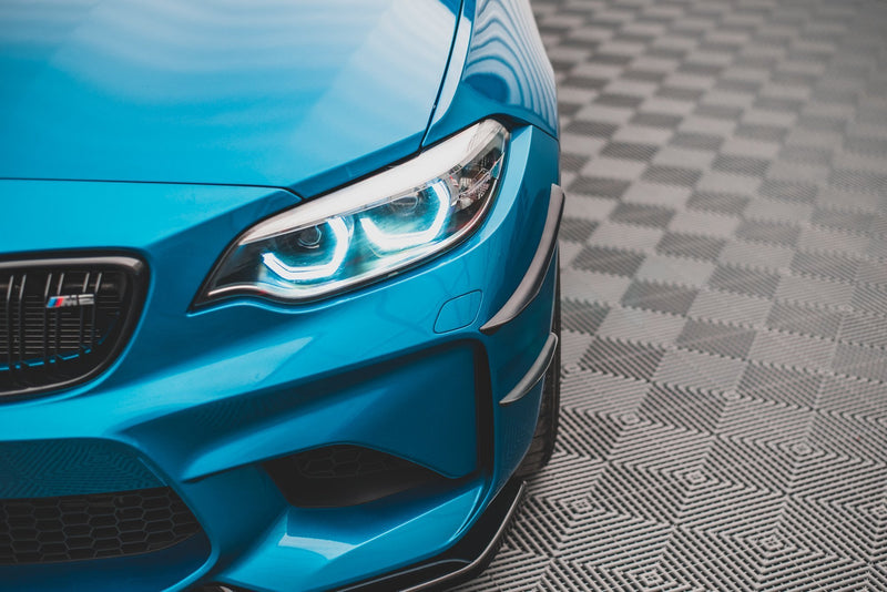 Maxton Design Stoßstangenflügel vorne (Canards) BMW M2 F87