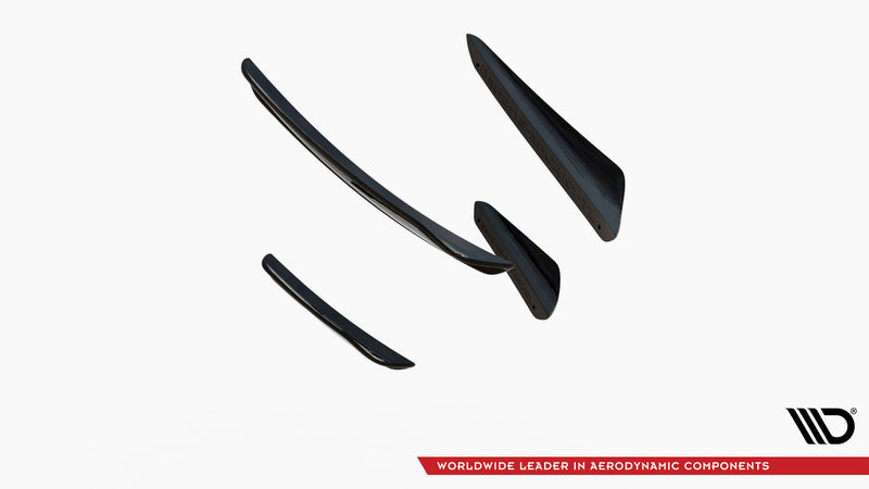 Maxton Design Stoßstangenflügel vorne (Canards) BMW M8  Gran Coupe F93 / Coupe F92