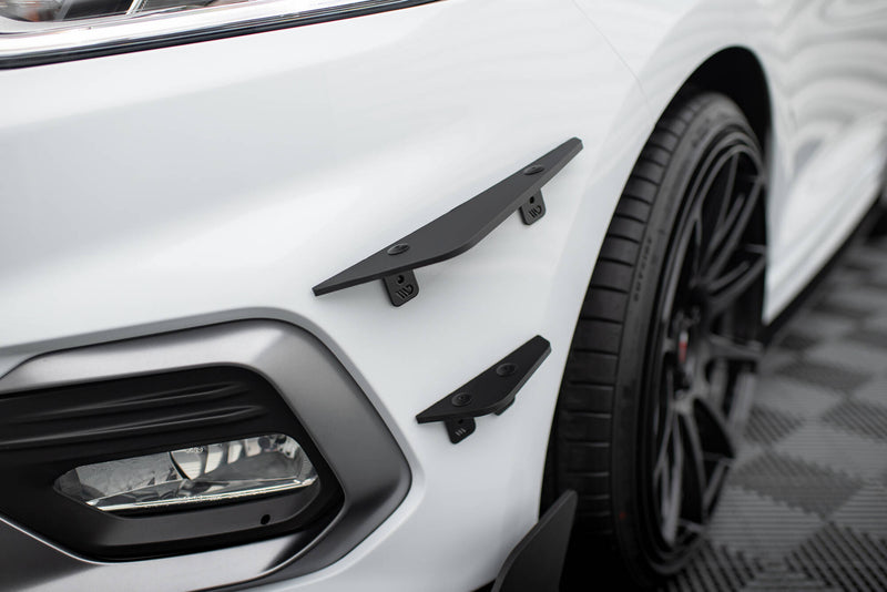 Maxton Design Stoßstangenflügel vorne (Canards) Ford Fiesta Mk8 ST/ ST-Line