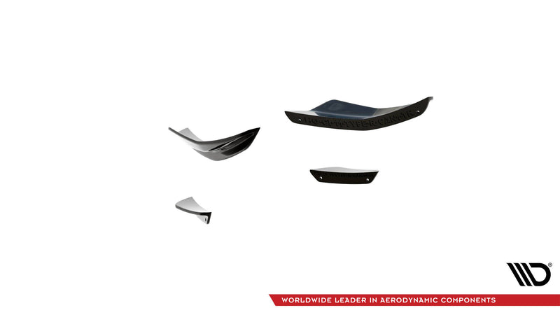 Maxton Design Stoßstangenflügel vorne (Canards) Honda Civic Type-R Mk 11