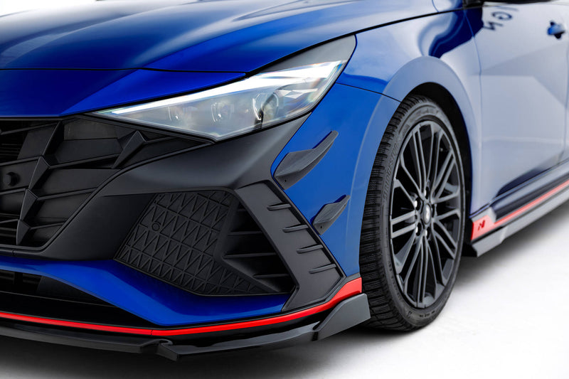 Maxton Design Stoßstangenflügel vorne (Canards) Hyundai Elantra N Mk7