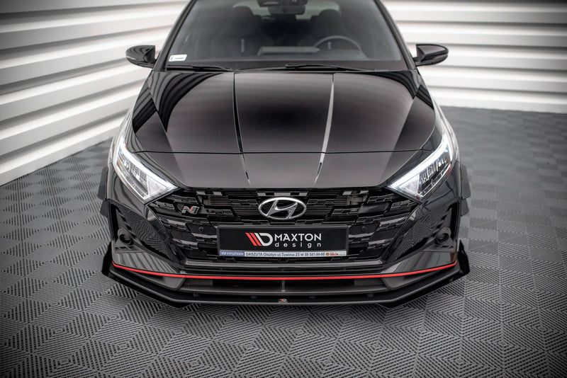 Maxton Design Front Bumper Wings (Canards) Hyundai I20 N Mk3