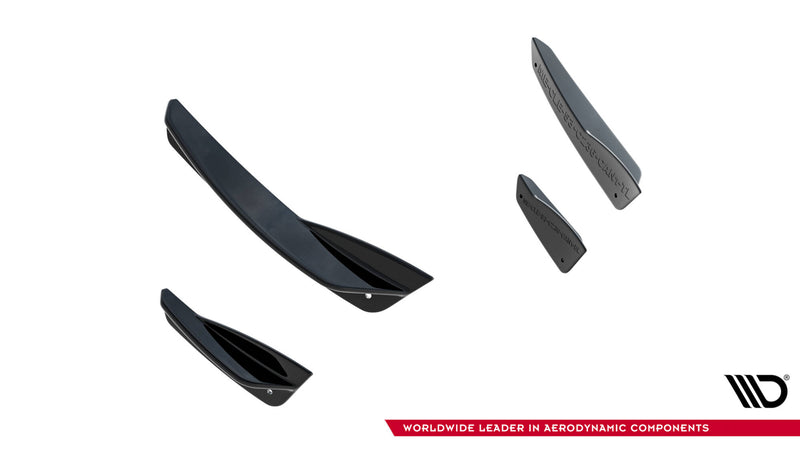 Maxton Design Stoßstangenflügel vorne (Canards) Mercedes-AMG CLE 53 C236