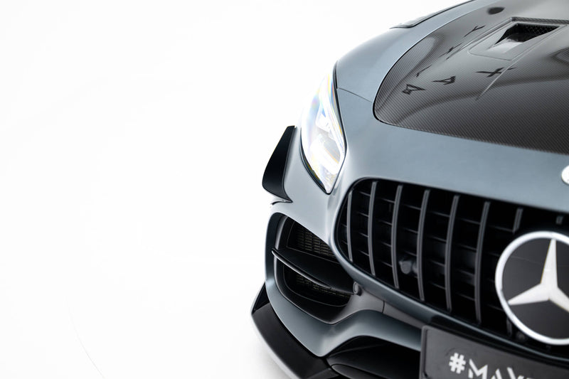 Maxton Design Stoßstangenflügel vorne (Canards) Mercedes-AMG GT C C190 Facelift
