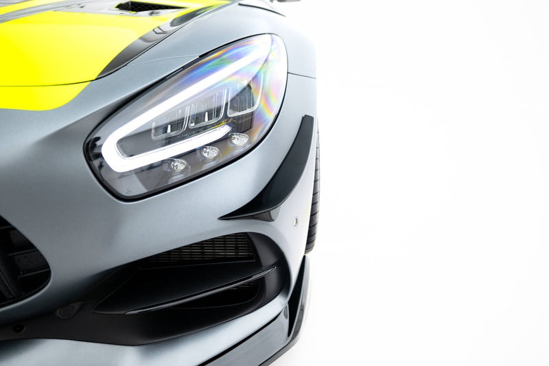 Maxton Design Stoßstangenflügel vorne (Canards) Mercedes-AMG GT C C190 Facelift