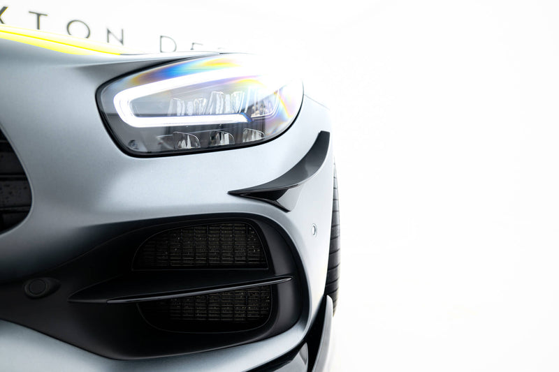 Maxton Design Stoßstangenflügel vorne (Canards) Mercedes-AMG GT C C190 Facelift