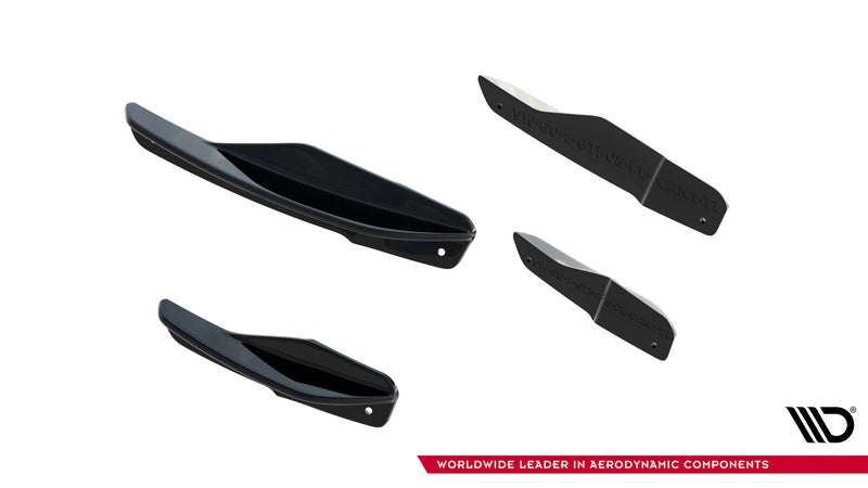 Maxton Design Front Bumper Wings (Canards) Volkswagen Golf GTI Clubsport Mk8 Facelift