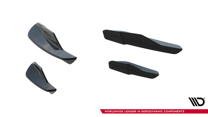 Maxton Design Front Bumper Wings (Canards) Volkswagen Golf GTI Clubsport Mk8 Facelift