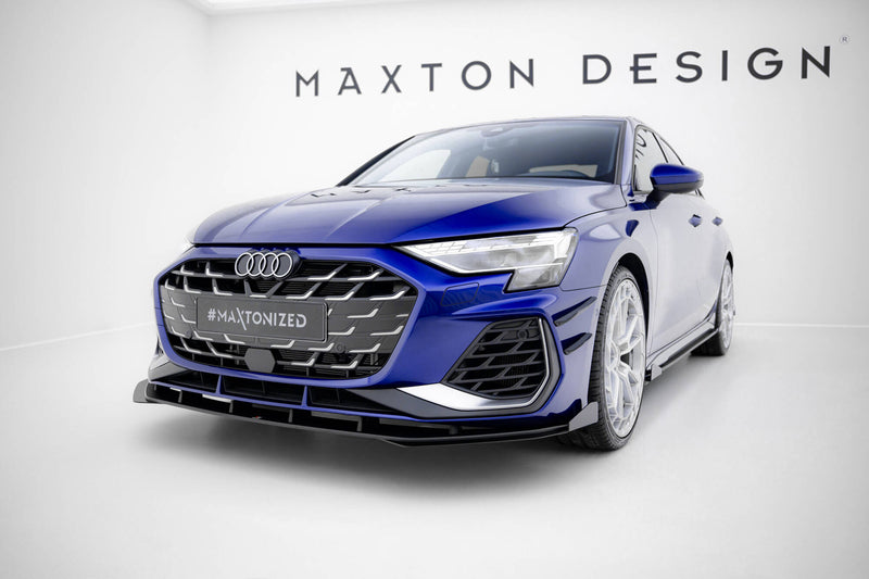 Maxton Design Front Flaps Audi A3 S-Line Sedan / S3 Sedan 8Y Facelift