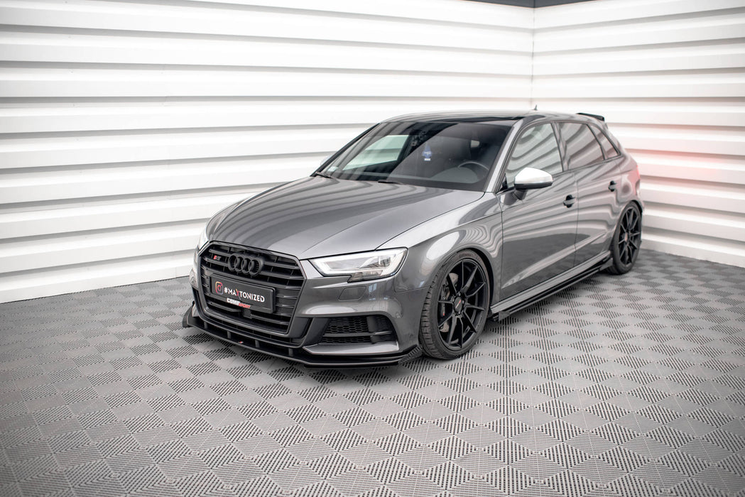 Maxton Design Front Flaps Audi S3 / A3 S-Line Sportback 8V Facelift
