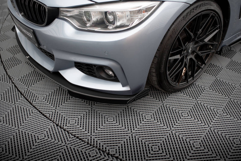 Maxton Design Front Flaps BMW 4 Coupe / Gran Coupe / Cabrio M-Pack F32 / F36 / F33