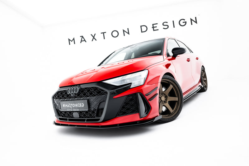 Maxton Design Front Flaps Flaps Audi RS3 Sedan 8Y Facelift